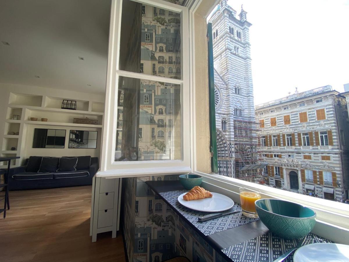 New Apartament In Front Of Genoa Cathedral Exteriér fotografie